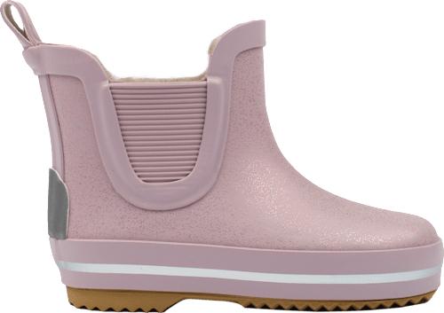 Gummistiefel mit Wollfutter, rosa, Gr. 22/23 Mikk-Line