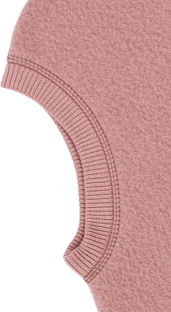 Schlupfmütze mit Merinowolle, rosa, Gr. 110/116 Mikk-Line