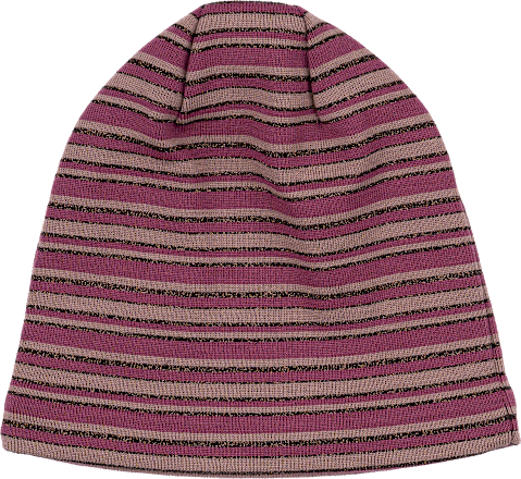 Mütze mit Schurwolle, lila, Gr. 98/104 Mikk-Line