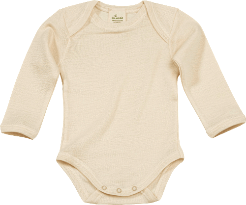 Baby Body, Gr. 98/104, aus Bio-Wolle und Seide, natur ALANA