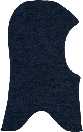 Schlupmütze mit Merinowolle, blau, Gr. 86/92 Mikk-Line