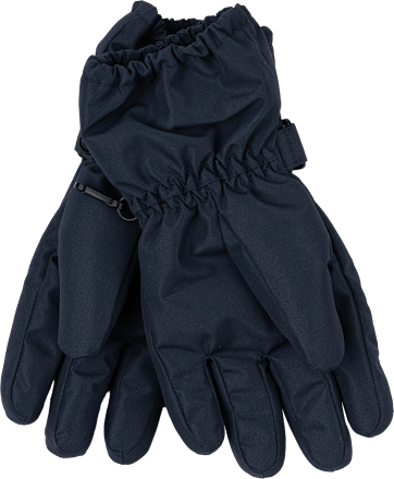 Handschuhe mit reflektierenden Streifen, blau, Gr. 98/104 Mikk-Line