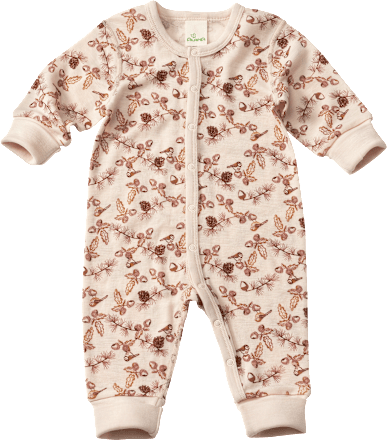 Schlafanzug aus Merinowolle, beige, Gr. 74/80 ALANA