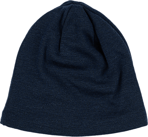 Mütze mit Merinowolle, blau, Gr. 110/116 Mikk-Line