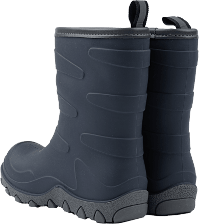 Gummistiefel mit Wollfutter, blau, Gr. 26/27 Mikk-Line