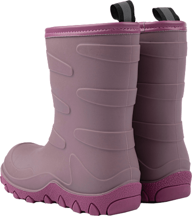 Gummistiefel mit Wollfutter, rosa, Gr. 28/29 Mikk-Line