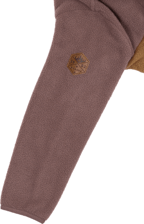 Fleecejacke, rosa & braun, Gr. 122/128 Mikk-Line