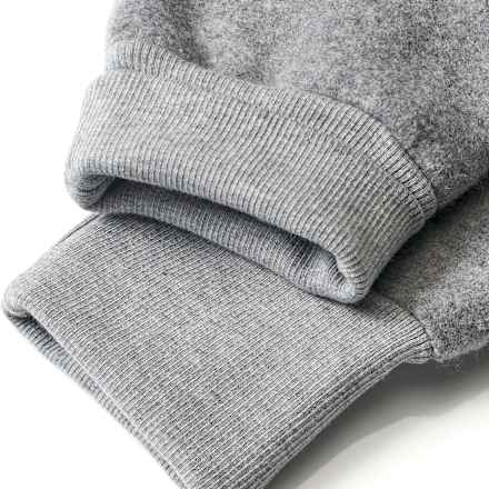 Walkoverall aus Bio-Wolle, grau, Gr. 98/104 ALANA