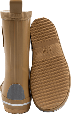 Gummistiefel mit Löwen-Motiv, braun, Gr. 26/27 Mikk-Line