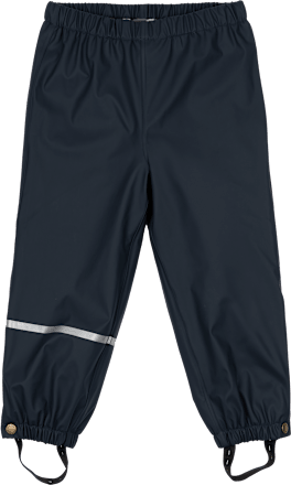 Regenhose  mit Fleece-Futter, blau, Gr. 122/128 Mikk-Line