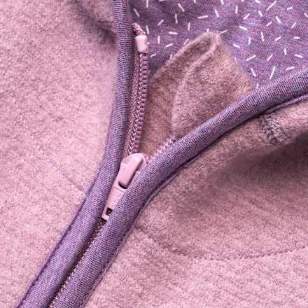 Walkoverall aus Bio-Wolle, flieder & lila, Gr. 98/104 ALANA