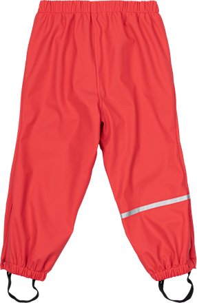 Regenhose gefüttert, rot, Gr. 110/116 Mikk-Line
