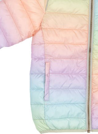 Steppjacke in Pastellfarben, bunt, Gr. 122/128 Mikk-Line