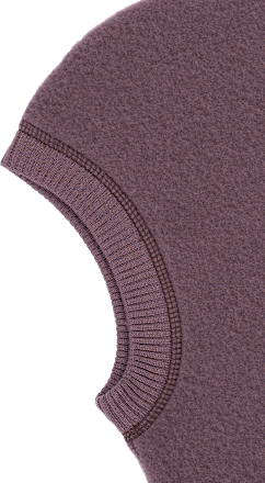 Schlupfmütze mit Merinowolle, lila, Gr. 74/80 Mikk-Line