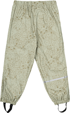 Regenhose gefüttert, grün, Gr. 110/116 Mikk-Line