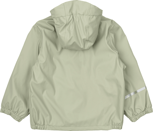 Regenjacke gefüttert, grün, Gr. 122/128 Mikk-Line