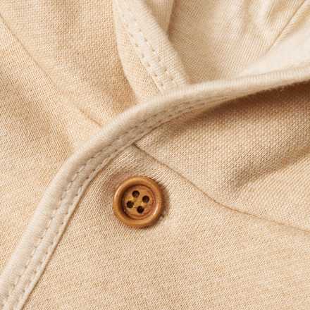 Overall mit Kapuze, beige, Gr. 62/68 ALANA