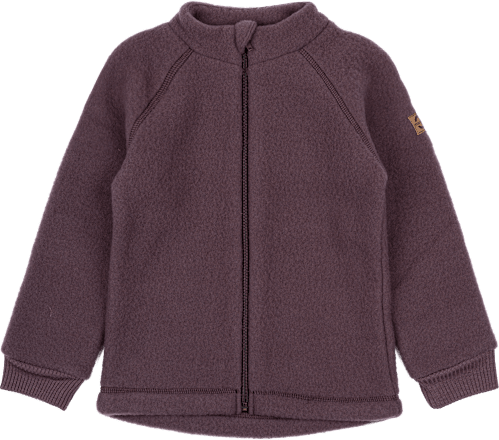 Jacke mit Merinowolle, lila, Gr. 98/104 Mikk-Line