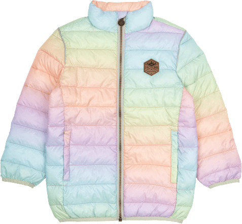 Steppjacke in Pastellfarben, bunt, Gr. 122/128 Mikk-Line