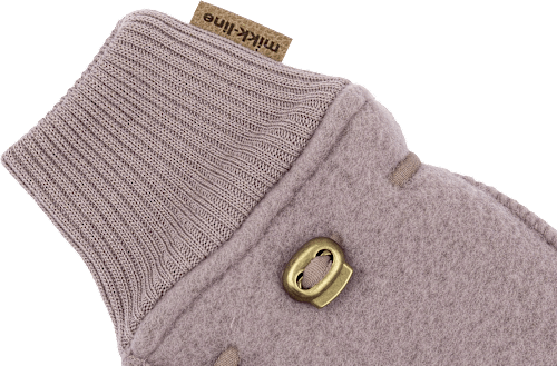 Handschuhe mit Merinowolle, rosa, Gr. 62/68 Mikk-Line