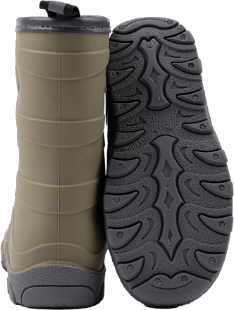 Gummistiefel mit Wollfutter, beige, Gr. 26/27 Mikk-Line