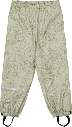 Regenhose gefüttert, grün, Gr. 86/92 Mikk-Line