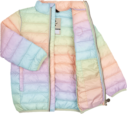 Steppjacke in Pastellfarben, bunt, Gr. 122/128 Mikk-Line