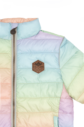 Steppjacke in Pastellfarben, bunt, Gr. 122/128 Mikk-Line