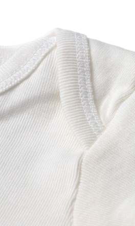 Body Kurzarm, weiß, Gr. 86/92 ALANA