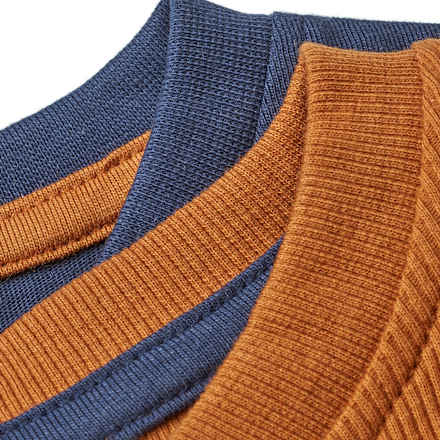 Langarmshirts, blau + braun, Gr. 104 ALANA