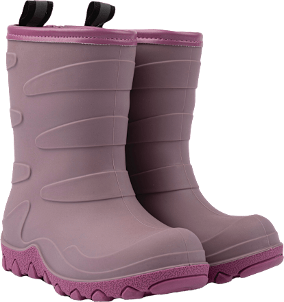 Gummistiefel mit Wollfutter, rosa, Gr. 28/29 Mikk-Line