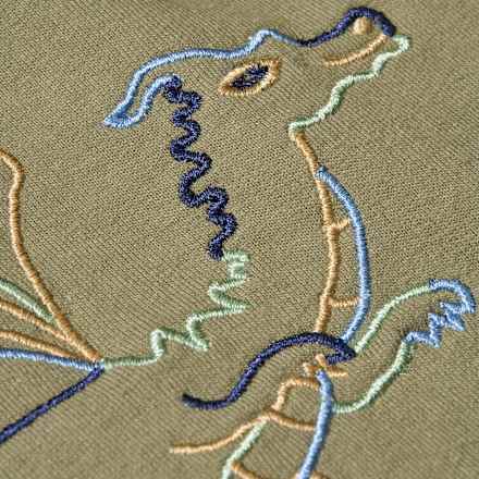 Sweatshirt mit Drachen-Stickerei, grün,, Gr. 110 ALANA