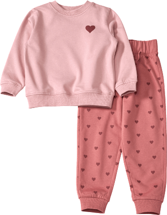 Set mit Sweatshirt & Jogginghose, rosa, Gr. 104 ALANA