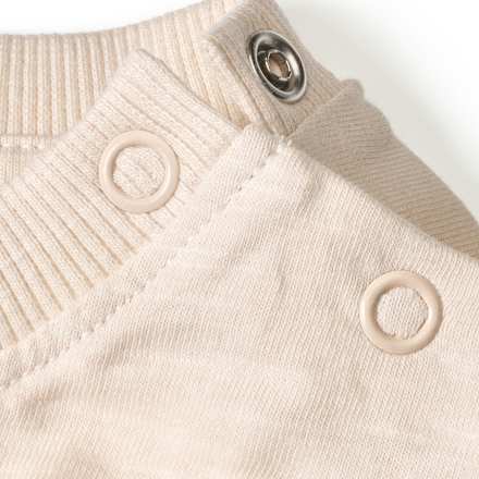 Langarmshirt mit Fuchs-Applikation, beige, Gr. 74 ALANA