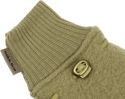 Handschuhe mit Merinowolle, khaki, Gr. 62/68 Mikk-Line