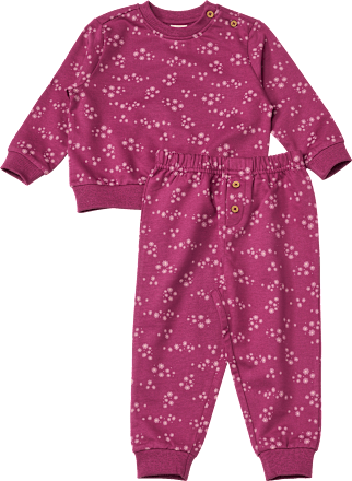 Set mit Sweatshirt & Jogginghose, lila, Gr. 80 ALANA