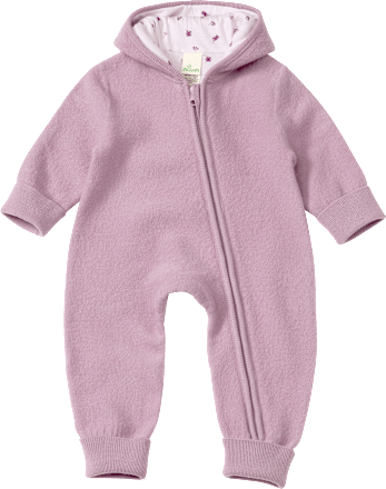 Overall mit Wolle & Mitwachsfunktion, lila, Gr. 74/80 ALANA