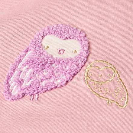 Sweatshirt mit Eulen-Motiv, rosa, Gr. 68 ALANA