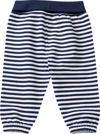 Jogginghose mit Ringel-Muster, blau & weiß, Gr. 74 ALANA