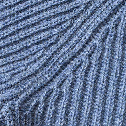 Strickjacke mit Kapuze, blau, Gr. 68 ALANA