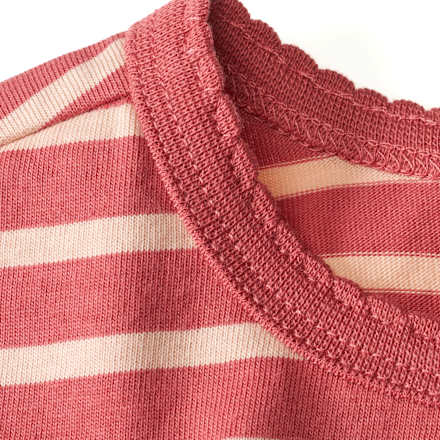 Langarmshirt mit Herz-Applikation, rosa, Gr. 104 ALANA