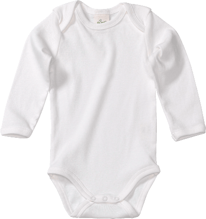 Body Langarm, weiß, Gr. 98/104 ALANA