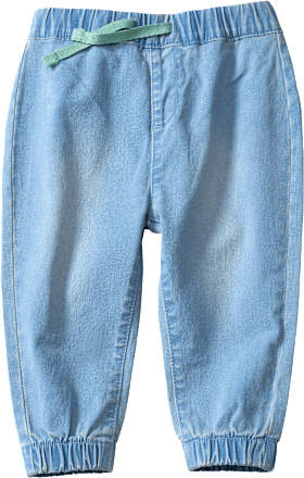 Jeans mit Kordel, blau, Gr. 74 ALANA