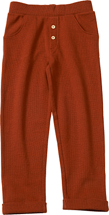 Jogginghose mit Waffel-Struktur, braun, Gr. 116 ALANA