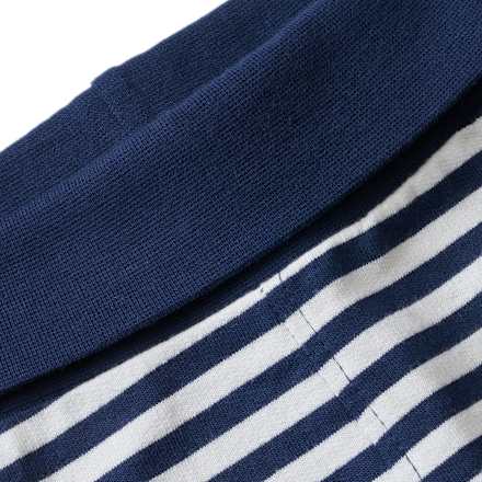 Jogginghose mit Ringel-Muster, blau & weiß, Gr. 74 ALANA