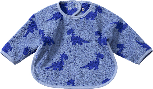 Ärmellätzchen mit Dino-Muster, blau ALANA