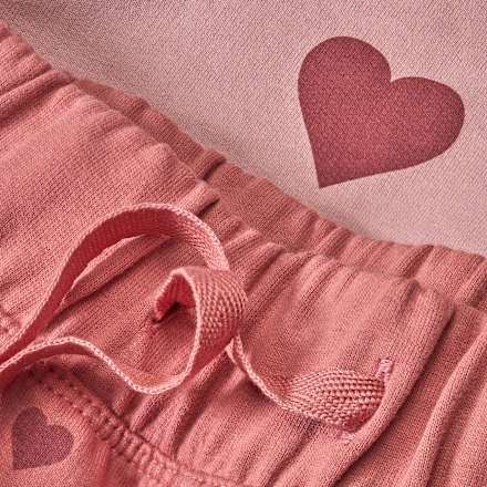 Set mit Sweatshirt & Jogginghose, rosa, Gr. 98 ALANA