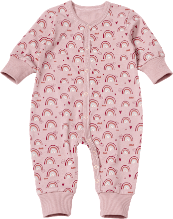 Schlafanzug Pro Climate mit Regenbogen-Muster, rosa, Gr. 50/56 ALANA