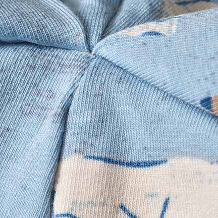 Mütze Pro Climate mit Tier-Muster, blau, Gr. 54/55 ALANA