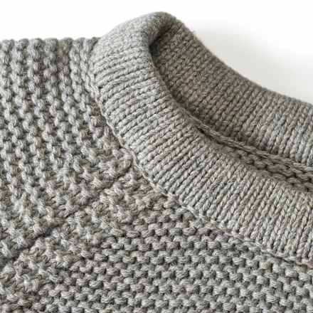 Pullover aus Strick, grau, Gr. 116 ALANA
